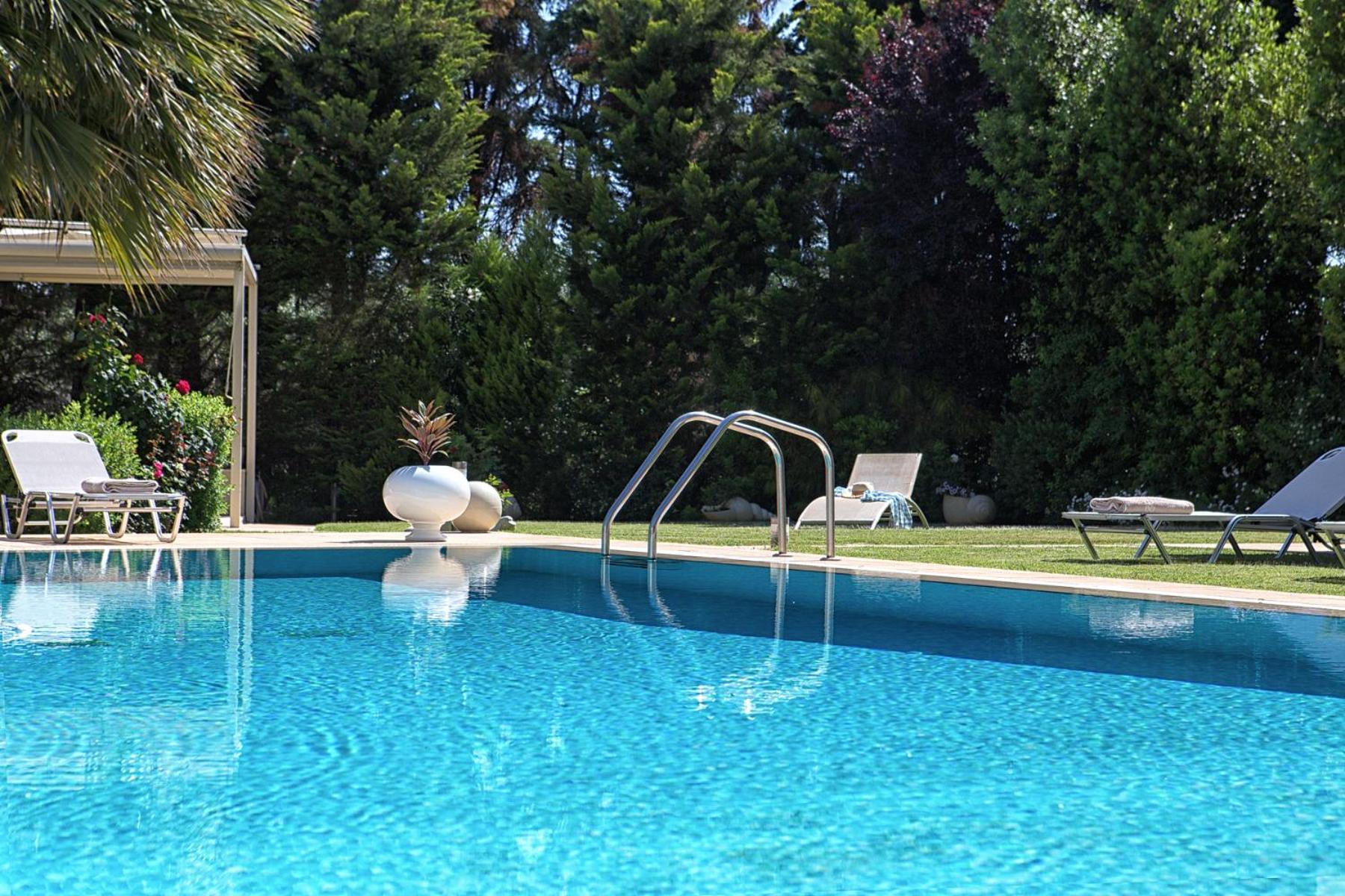 The Marble Resort Drosia  Bagian luar foto