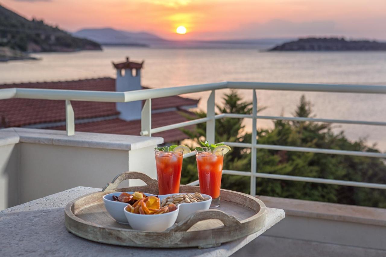 The Marble Resort Drosia  Bagian luar foto